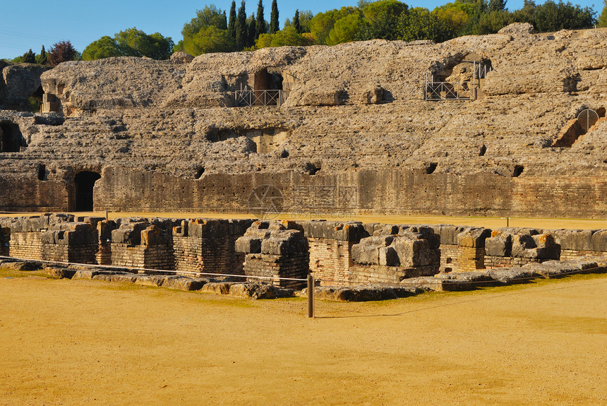 罗马两神剧院旅行历史考古学废墟文化文明建筑学图片