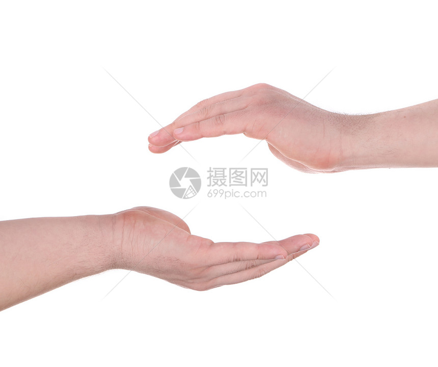 人手标志拇指夫妻棕榈伙伴家庭尺寸男性男人帮助手势图片