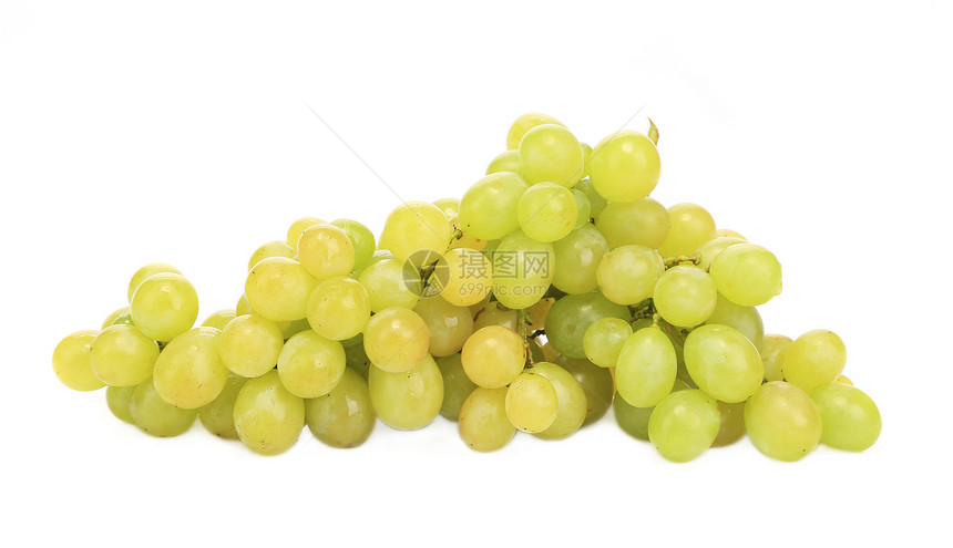 白葡萄小吃绿色水平水果活力浆果白色食物藤蔓饮食图片