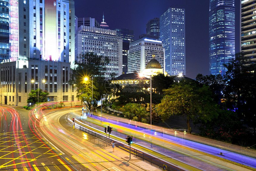 香港市的交通商业建筑学景观速度运输运动建筑公司踪迹市中心图片