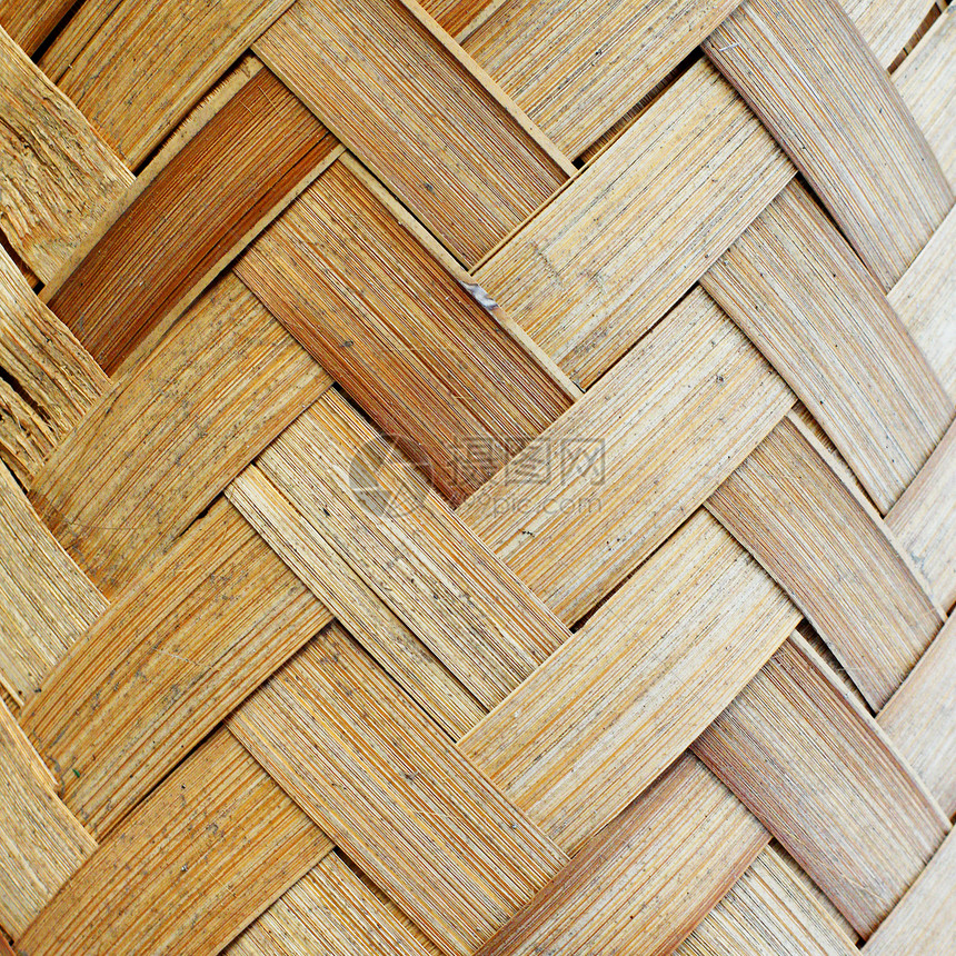 圆木艺术硬木宏观材料墙纸编织纺织品柳条篮子地面图片
