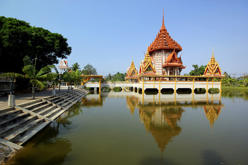 泰国寺庙贵族纪念碑外观地标宗教雕塑风景文化佛像宝塔图片