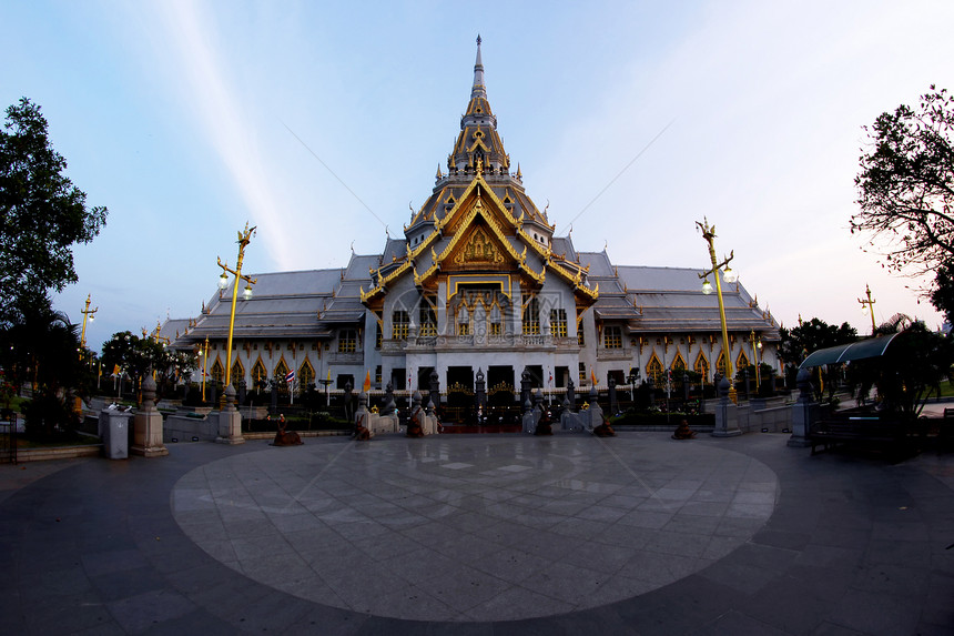 泰国寺庙宗教符号佛塔废墟贵族旅游奢华目的地风景地方图片