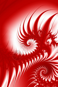 龙涡流公式红色迭代数学背景图片