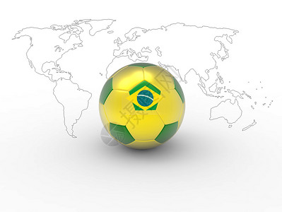 巴西世界杯足球足球赛白色运动工作室游戏皮革黑色乐趣圆圈圆形闲暇背景图片