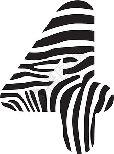 四号Font zebra 四号背景图片