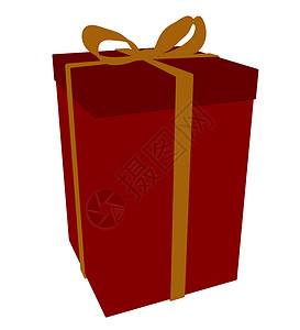 礼品盒艺术说明卡通片盒子艺术品圣诞礼物丝带圣诞礼品盒圣诞盒展示生日礼物香椿背景图片