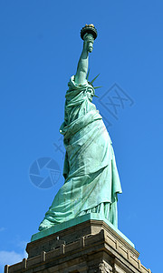 自由女神像  纽约市  72自由女神自由火炬雕像历史性地标国家历史背景图片