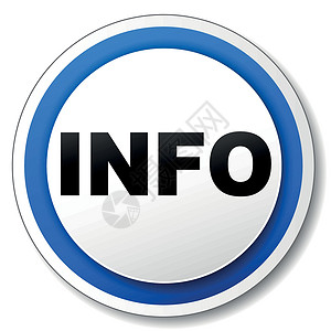 矢量信息图标白色黑色蓝色阴影圆形标签程式化按钮网络背景图片