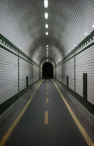 无处可去的隧道隧道金库高清图片素材