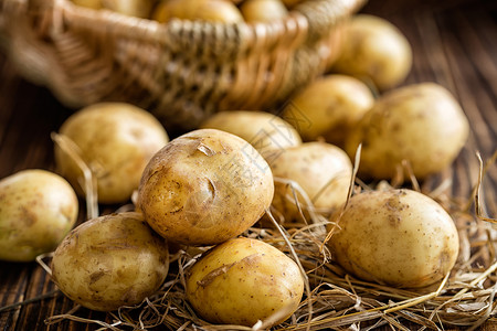 马铃薯蔬菜乡村营养美食饮食桌子食物农场团体土豆背景图片