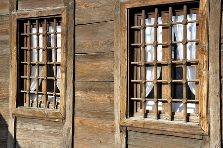 科普里夫奇察的房屋乡村木屋装饰科普烤架房子历史中心建筑交易背景图片