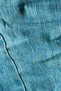 焦量纹理蓝色皮革拉链宏观裤子纺织品口袋衣服店铺标签背景图片