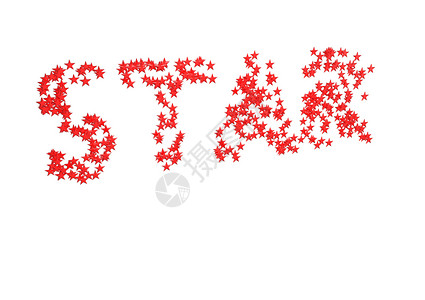 红色立体星星三维立体雕刻星活动星星红色广告庆典渲染标签生活背景