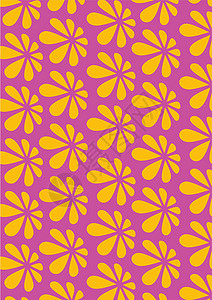 鲜花模式植物粉色装饰动物群植物群风格叶子花园墙纸背景图片