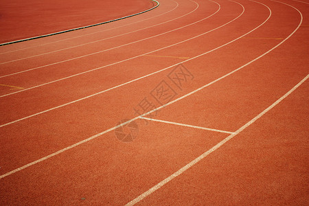 跑道操场健身红色竞赛跑步商业事件技术职业竞技高清图片