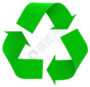 回收利用符号环境回收垃圾标志生态背景图片