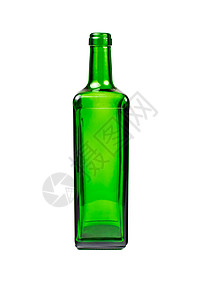 瓶装白色玻璃瓶子食物回收空白反射曲线背景图片
