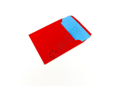 带有注注的内装信封正方形邀请函卡片办公室商业邮件问候语白色红色笔记背景图片