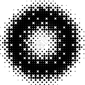 半色调矢量背景邮票白色横幅黑色印迹创造力插图技术圆形墙纸背景图片