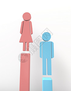 图形白色领导优势插图数字男生女性计算机多样性性别背景图片