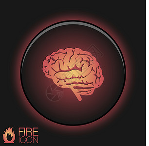 头脑和科学教育智力药品网站技术器官按钮心理学思考力量背景图片