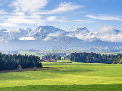 林登贝格欧高山皇家山脉森林历史旅行树木旅游观光草地建筑背景