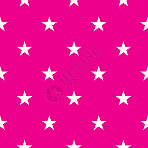 粉红背景白星的平移矢量模式背景图片