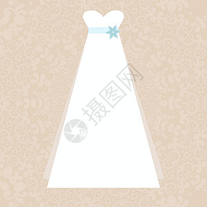 Bribdal 品牌婚纱裙子邀请函礼服女士服饰丝绸婚礼新娘庆典背景图片