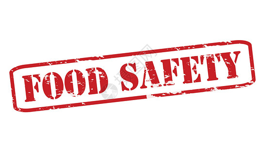 食品安全矩形保险丝墨水食物橡皮红色背景图片