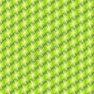 矢量钻石形态坡度平铺等距几何阴影绿色墙纸背景图片
