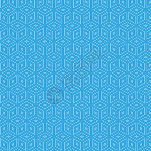 矢量常量模式钻石正方形蓝色墙纸背景图片