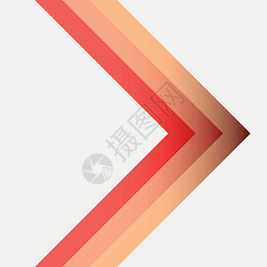条纹抽象背景红色坡度三角形白色背景图片