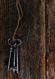 定序键木头钥匙桌子秘密安全电影古董房子乡村金属高清图片