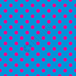 圣诞节背景素瓷无缝模式 在深蓝色背景上用瓷奈子粉红色波尔卡点插画