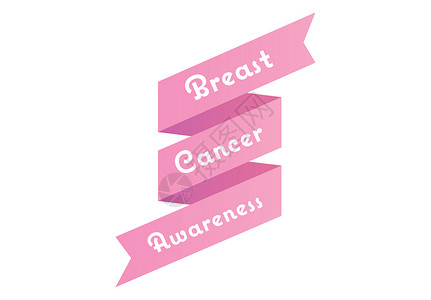 粉红色乳癌宣传教育信息健康广告机构帮助丝带粉色女性横幅背景图片
