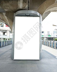 电梯框架广告空白广告牌或海报背景