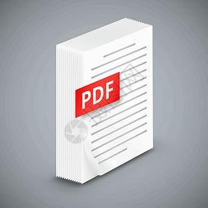 pdf纸叠电脑图片素材
