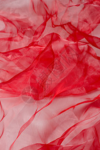 红有机体织物缝纫材料红色粉色布料高清图片