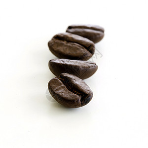 孤立咖啡豆豆子棕色咖啡背景图片