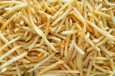 薯条土豆蔬菜饮食小吃黄色油炸食物背景图片