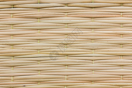 泰式编织马的质地芦苇手工乡村竹子棕色柳条装饰宏观风格材料背景图片