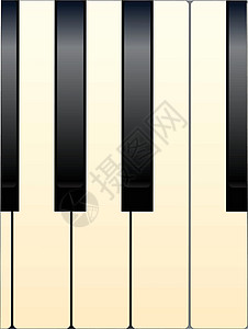 钢琴键发黄利器绘画乌木音乐键盘海报长处友谊象牙背景图片