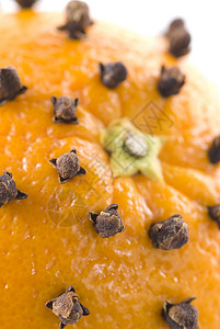橙子水果装饰香料背景图片