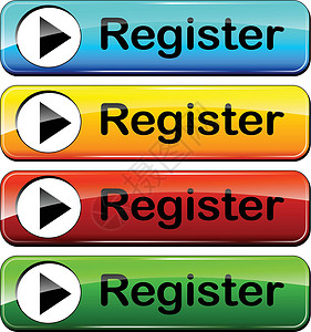 注册按钮横幅商业网站互联网网络背景图片