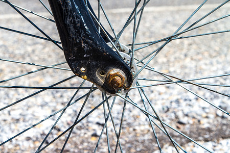 自行车部分手工齿轮车轮黑色踏板金属速度车辆背景图片