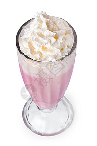 美味的奶昔桌子果汁水果泡沫营养饮食奶油食物牛奶香草背景图片