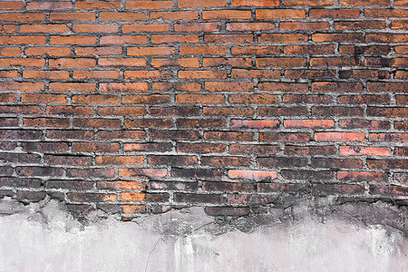 高分辨率图片 High 分辨率照片 砖墙的陈年橙色模式砖块橙子石膏风化墙纸正方形古董材料水泥建筑学背景图片