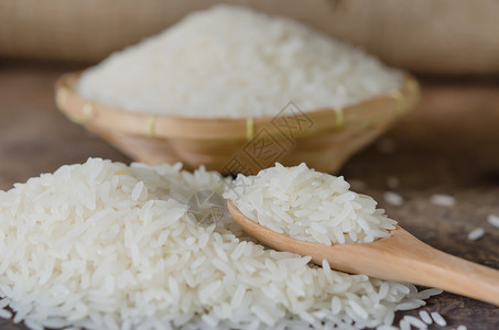 白稻谷美食营养种子粮食白色文化食物棕色谷物白米背景图片