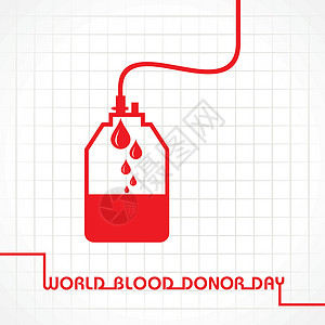 创意世界献血日创世捐血日医疗救援生活捐赠者手术程序捐款外科药品医院插画